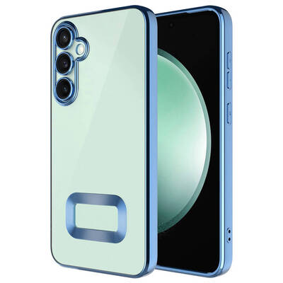 GRABONO Galaxy A55 Compatible Lens Protected Edges Platinum Plated Back Trans...