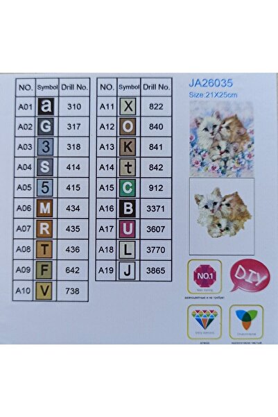 MENTAŞ BONCUKLU TAŞLI MOZAİK ELMAS GOBLEN BOYAMA TABLO RESİM PUZZLE DIAMOND PAINTING 21X25 ÇOCUKLAR İÇİN