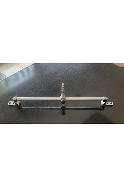 Tusem Aluminum Metal Glass Balcony Stopper for 6 Months - Right Door Connector