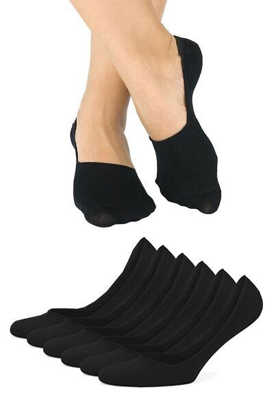 Socks Stations Набір з 6 пар невидимих літніх шкарпеток - балетки, для жінок і чоловіків