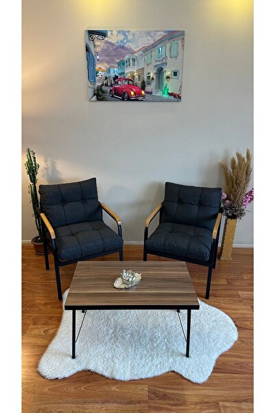 Modern Style Home Modern Avcılar Balkon, Bahçe, Cafe - Metal Kanepe Koltuk Ta...