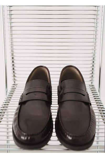 MANGO Man Leder-Loafer Penny