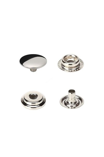 AiryFooT Σετ καρφίτσας νικελίου 1,5 cm 61 No 25