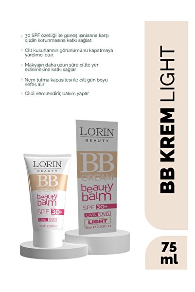 LORİN BEAUTY Lorin Beauty Bb Cream Light