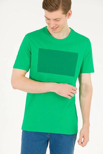 U.S. Polo Assn. Ανδρικό T-Shirt Polo Assn Feras 1574165 - Πράσινο