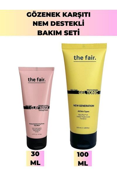 the fair. Anti-Pore Moisture Supported Care Set 30 ml Kaolin and 100 ml Gel Tonic Care Set