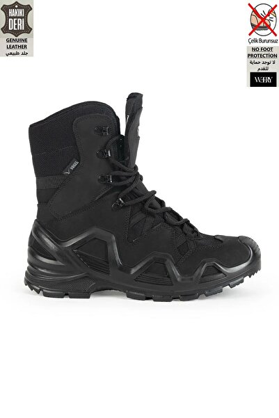 e&e Vogel 1491 Nubuk Deri 4 Mevsim Suya Karşı Dayanıklı Fermuarsız Outdoor Asker Güvenlik Taktik Botu
