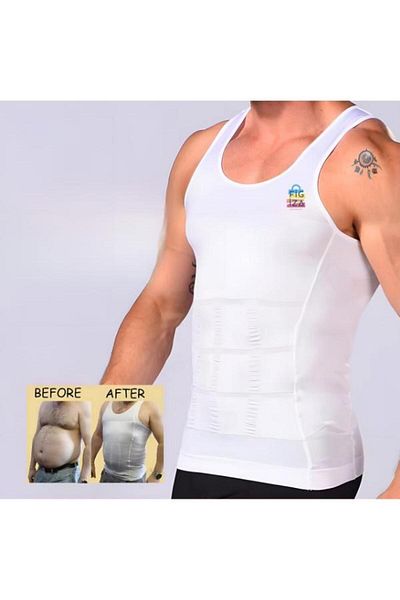 figiza Men's tightening Singlet Corset Lumbar Chest Belly Repairing Upright Posture Corset For Gynecomastia