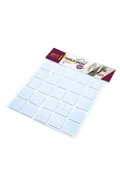 Decobella 30x30 Mm Square Felt Sound Insulation Anti-Scratch Table Chair Seat Leg Felt