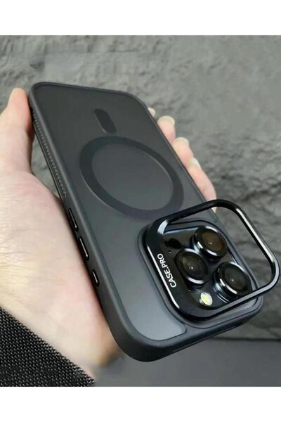 KILIF HOUSE Iphone 11 Uyumlu Standlı Case Pro Lensli Magsafe Destekli Kılıf