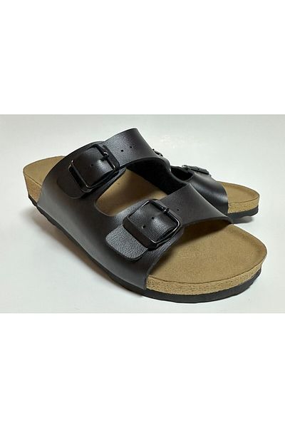 GEZER Birken Model - Ανατομική σόλα, Ρυθμιζόμενη διπλή πόρπη, καθημερινές παντόφλες μάρκας