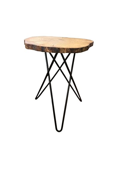 Abronya Sehpa Ayağı Metal Yıldız Şeklinde Yan Sehpa Ayağı 70x35 Cm