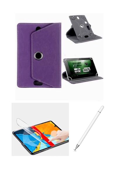 corcishop Hometech Alfa 10BT 10.4 İnç Uyumlu Kılıf Universal Standlı Dokunmat...