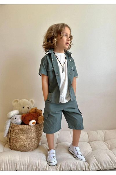 YİGİT BUTİK Boy's Set - Yigit Boutique Parachute Fabric