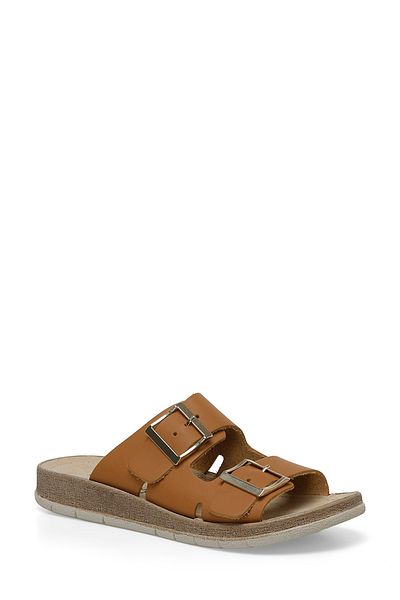 Polaris 166247.CZ4FX Camel Women's Slippers - Comfortable and Stylish