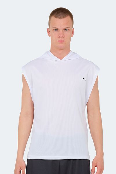 Slazenger Λευκό ανδρικό μπλουζάκι ONDINA