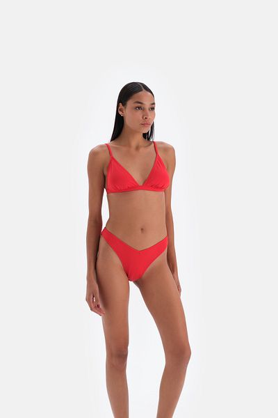 Eros 2300Bk Modell Roter Dreieck Kleiner Bikini