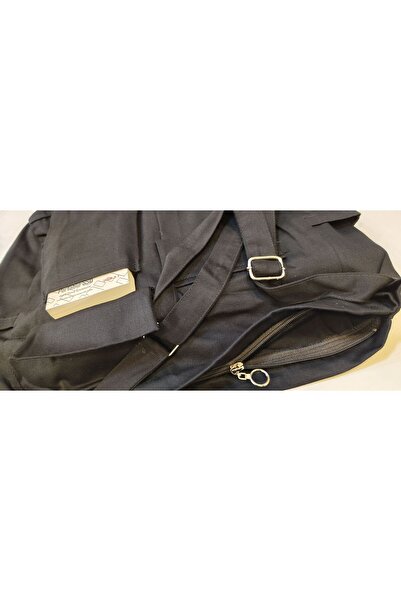 MODA MAÇKA PARK Canvas Washable Zipper Bag for Laptop Postman