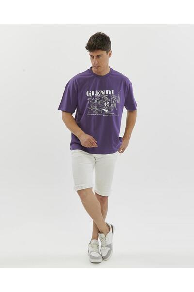 Rey Polo Glendi Oversize Printed T-Shirt