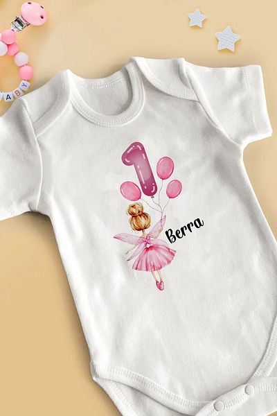 Homamia 1 Year Old Birthday Bodysuit