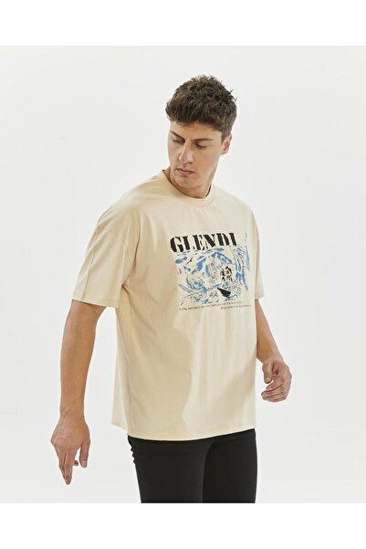 Rey Polo Glendi Oversize Printed T-Shirt
