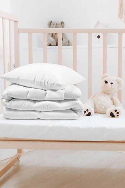 Homamia Anne Yanı Beşik Yorgan Seti - Yorgan (55X95) - Yastık (30X40)