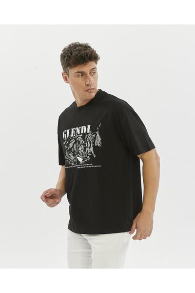 Rey Polo Glendi Oversize Printed T-Shirt