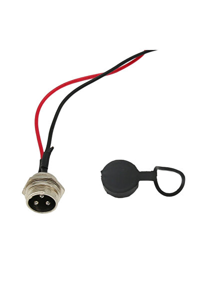 ScooterSan Elektrikli Scooter Şarj cihazı bağlantı noktası 3 Pin