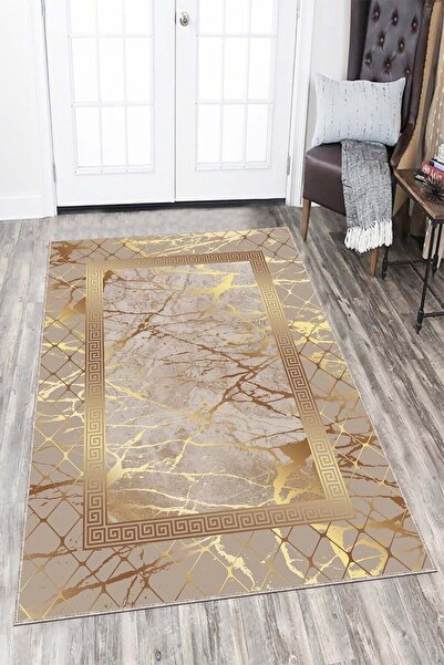 Viva Weaver's Kaymaz Tabanlı Makinede Yıkanabilir Dekoratif Halı Ar751