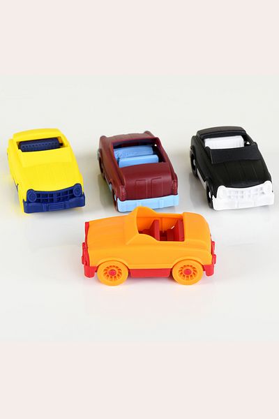 ATAY TOYS سيارة لعبة ميني سيتي كار كابريو FFM 12 قطعة