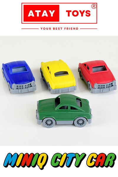 ATAY TOYS سيارة لعبة ميني سي سي سي سي كلاسيك 12 قطعة