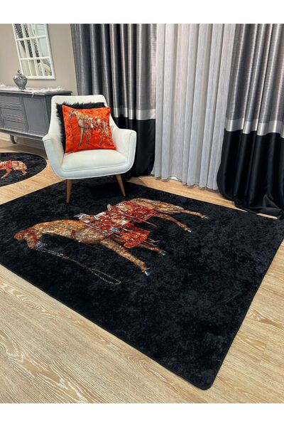 Brillant Horse At Desen Lateks Taban Halı