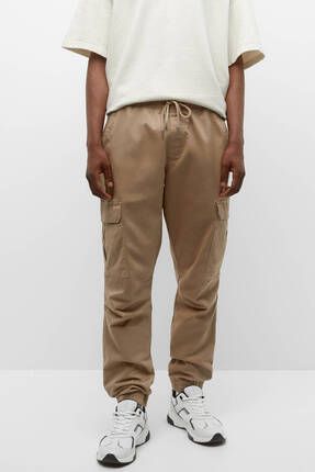 Pull Bear Basic kargo jogging fit pantolon Fiyat Yorumlar Trendyol