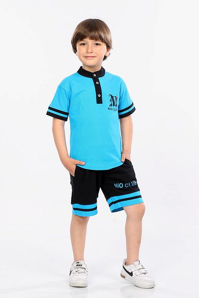MORNIO Boy's Lacost Summer Set - T-shirt and Shorts MRN5109798VF