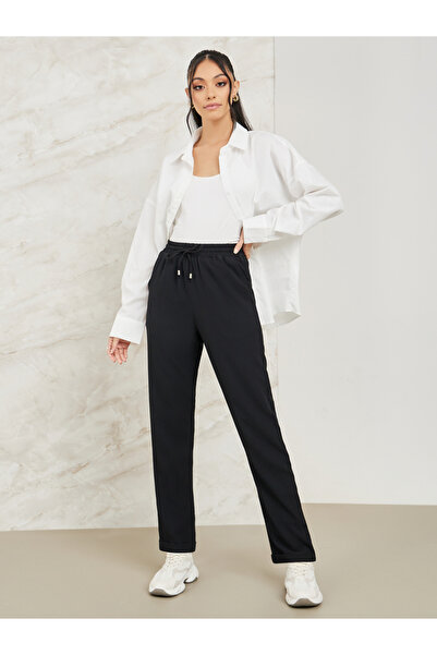 Styli بنطال بقصة ضيقة مع جيوب