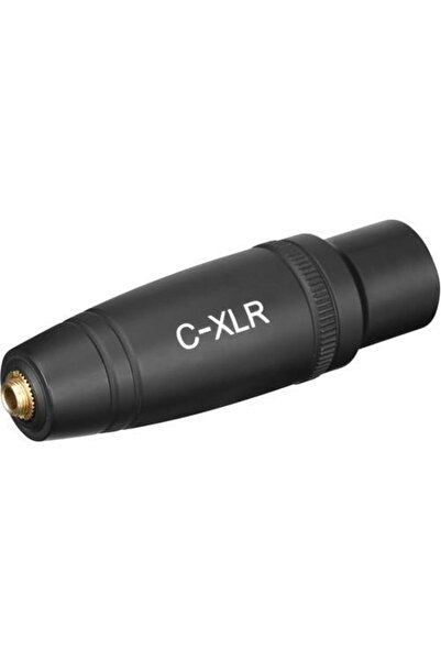 Saramonic C-XLR+ 3,5 mm TRS Dişi - Phantom Güç Dönüştürücülü XLR Erkek Adaptör