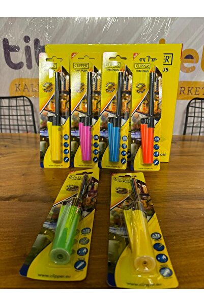 Clipper Mutfak Çakmağı Tube Plus 6 Lı Set