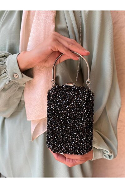 Çanta Trend Geantă verticală pentru rochie de seară - Curea lungă cu lanț