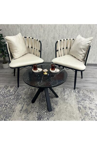 BY ORHAN GÜZEL Balkon,Teras,Kafe,Çay Seti İkili Takım Gözde çay seti takımı