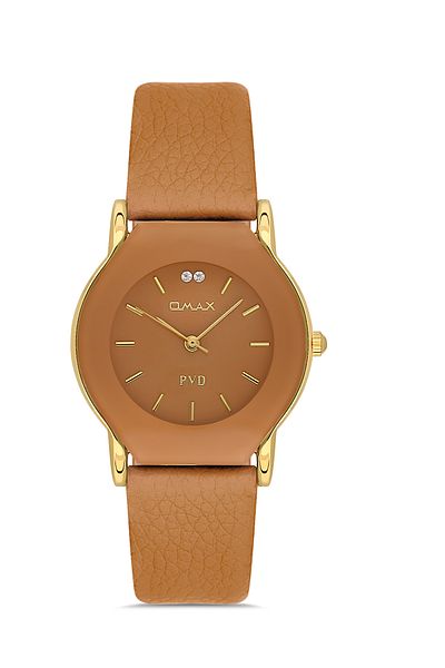 Omax Leather Women's Watches 00CE0015QRG6