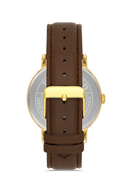 Omax Leather Men's Watches 00PR0043Q008