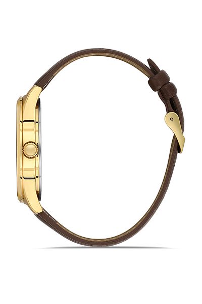 Omax Leather Men's Watches 00PR0047Q001