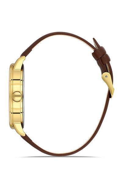 Omax Leather Men's Watches 00PR0045Q002