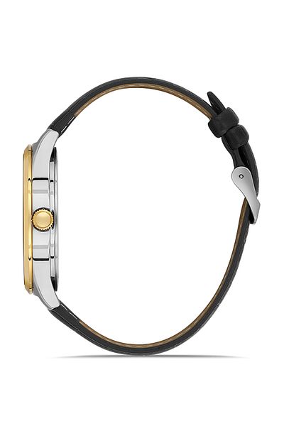 Omax Leather Men's Watches 00PR0047N008