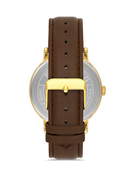 Omax Leather Men's Watches 00PR0043Q001