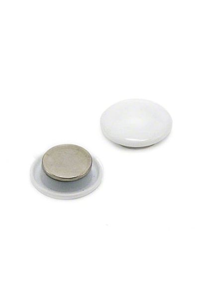 Bigpoint 30 mm 6-Piece White Magnet Blister