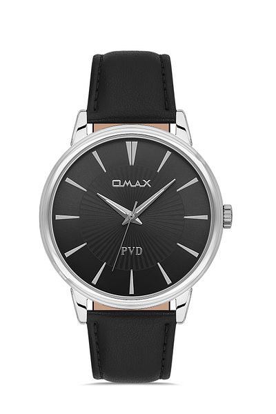 Omax Leather Men's Watches 00PR0045I002