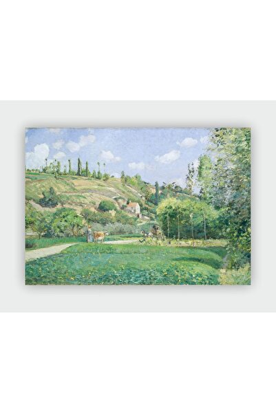 fırsatlar diyarı Camille Pissarro A Cowherd at Valhermeir Expressionism Art D...