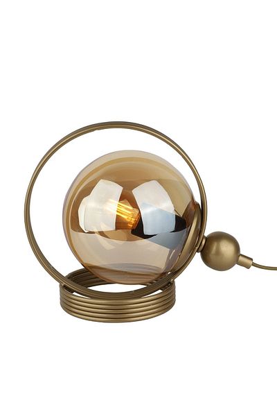 Begüsa Antique Honey Glass - Palmas Table Lamp