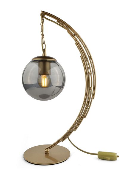 Begüsa Antique Smoked Glass - Ayko Table Lamp